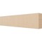Ekena Millwork 4in. W x 8in. H x 36in. L Block Woodgrain TimberThane Rafter Tail, Primed Tan RFTUR04X08X36BLKRCPR - alternate 1